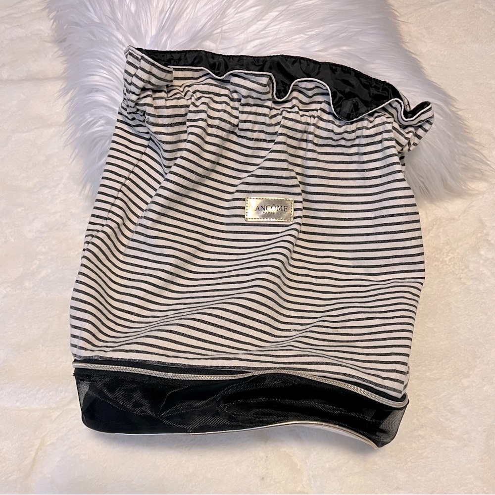 Lancome Striped Backpack
